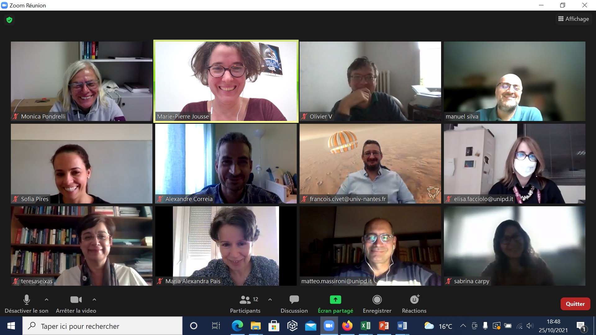 2d Transnational Partners Meeting on zoom